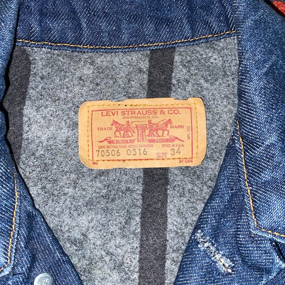 Vintage Levi’s Lined Trucker Jacket